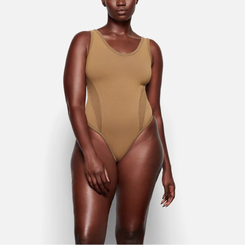 SKIMS Tan Bodysuit